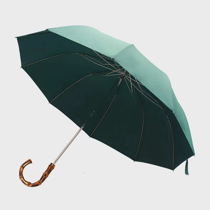 Grand parapluie automatique imperméable Conception longue manche résistante au vent Design classique élégant P