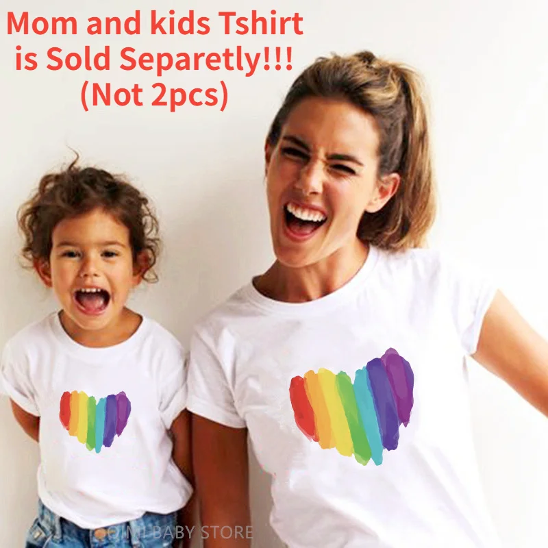 Tshirts assortis pour papa maman et bébé vêtements de fête cadeau anniversaire style mignon 46 ans unisexe Zhe