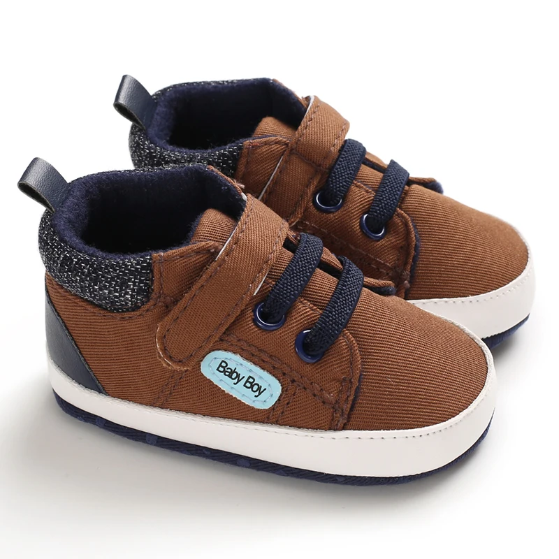 Baskets bébé classique semelle souple antidérapant décontracté bébé garçon fille chaussures antidérapant doux 