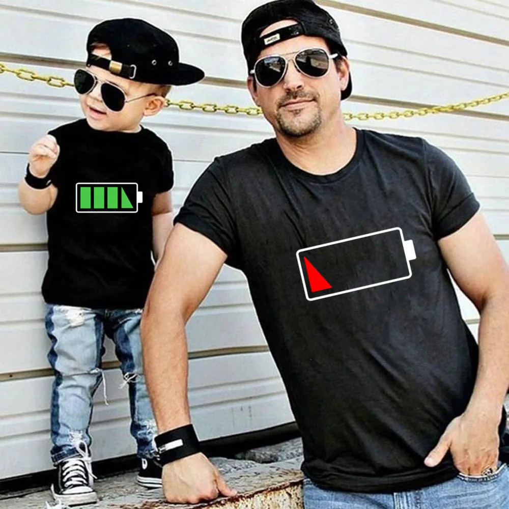 Tshirt manches courtes unisexe Chanpoetry famille assortie été style décontracté confortable été bébé enfant p