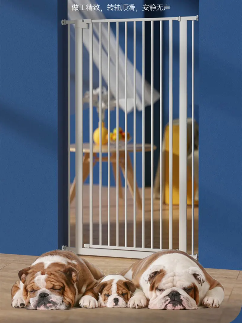 Barrière de sécurité métallique assemblée pour bébé escalier supérieur clôture de haute qualité largeur 129133