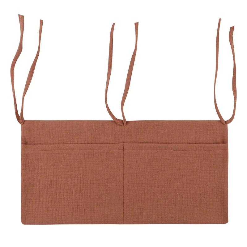 Tablier coton rangement nouveauné poches ajustables protection vêtements organisation bébé nursery accessoire 