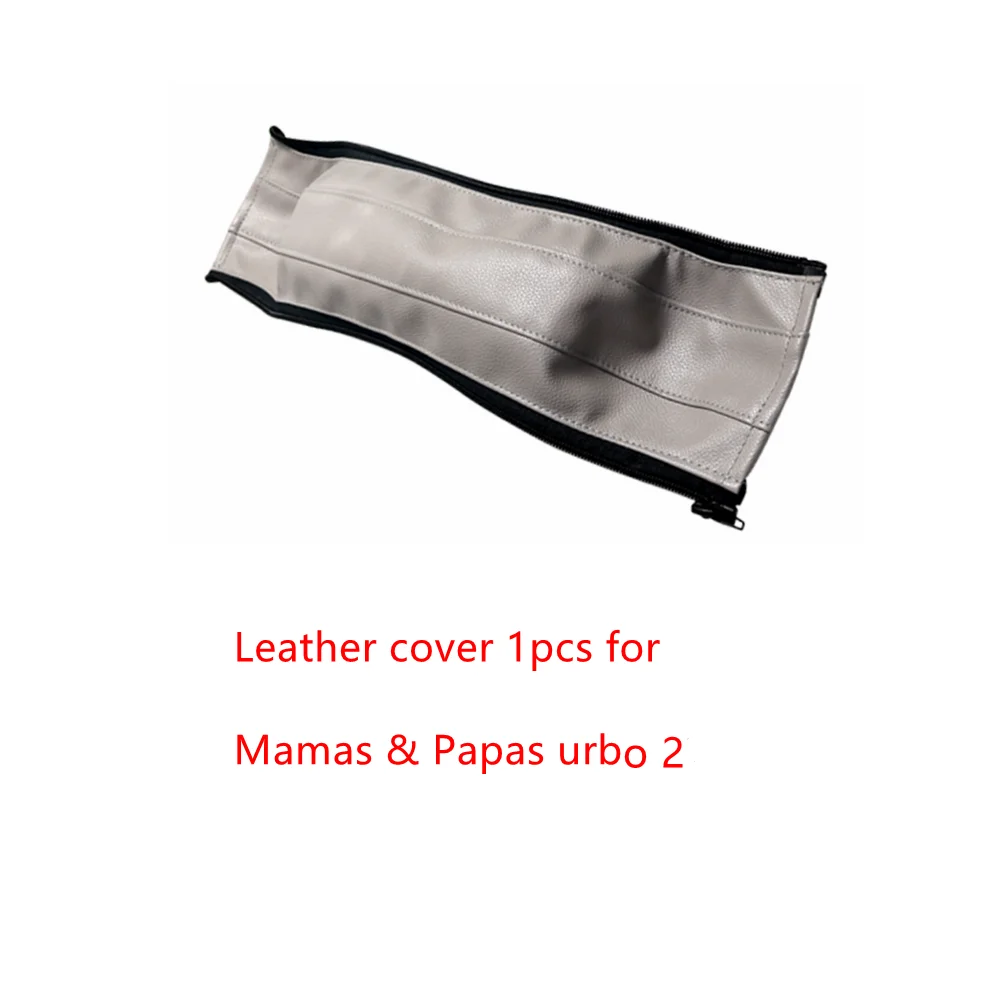 Housses de parechocs en cuir pour poussette housse de protection pour accoudoir accessoires de barre manchon d