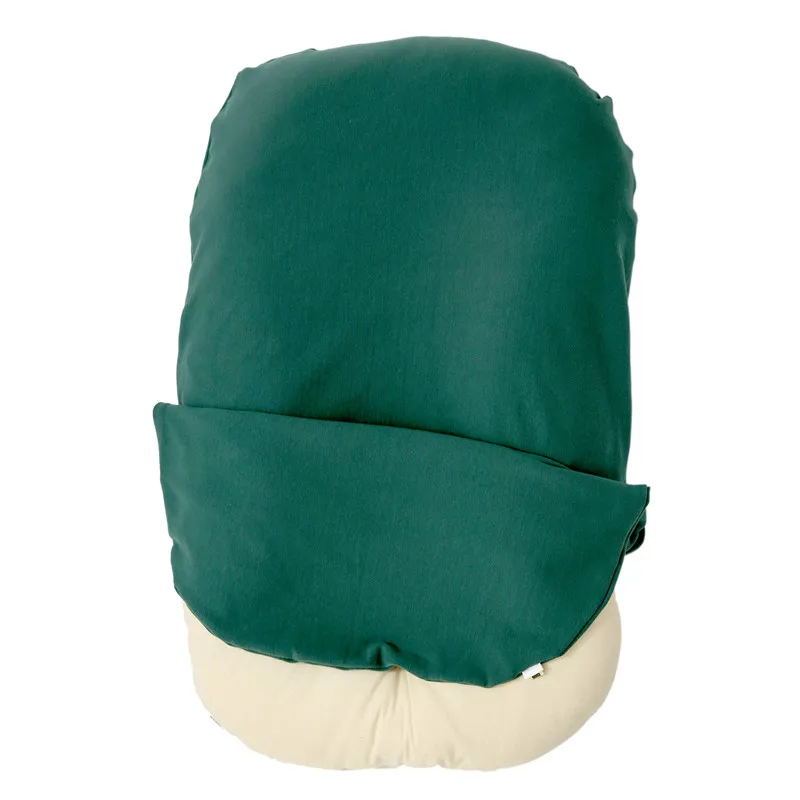 Chaise longue portable pour nouveauné berceau en coton lit de voyage 75x45cm Vert