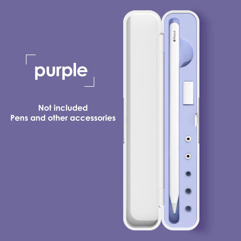 Étui de rangement portable pour stylo numérique Apple compatible i Pad tablette housse de protection antiperte