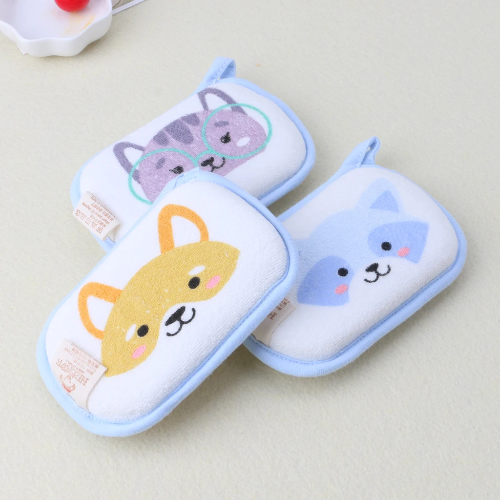 Étuis pour lunettes enfants accessoires protection tissu doux motifs animaux 3 pièces