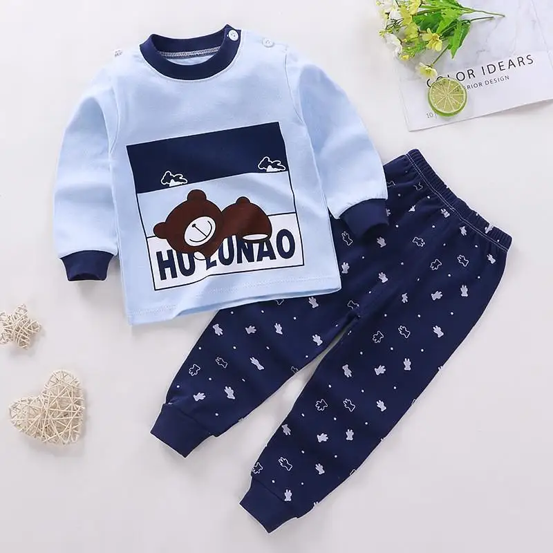 Ensemble vêtements bébé unisexe 14 ans coton motifs ours doux confort quotidien modern style