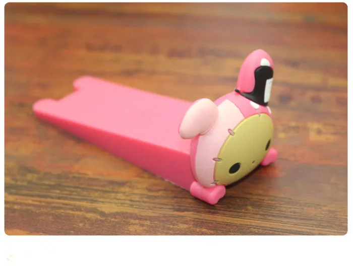 Protecteur de porte bébé en Silicone figurine mignonne antidérapant collecteur de bourrage décoration bureau e