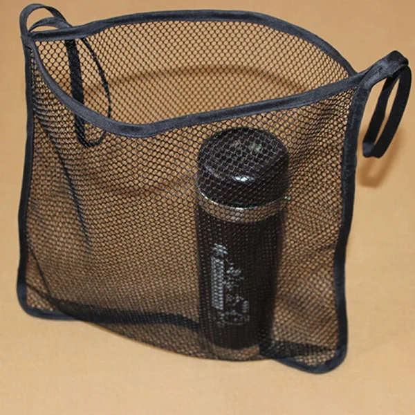 Sac en filet universel pour poussette organizeur de biberons accessoire de rangement portable en maille polyes