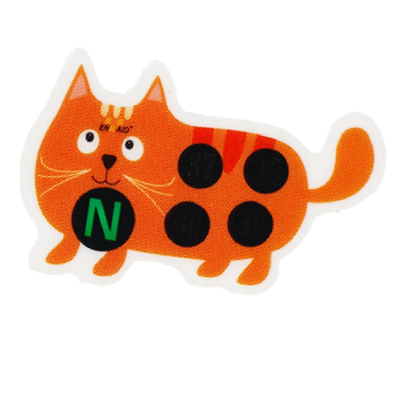 Autocollant cartoon chat stylisé pour décoration stickers vinyl fun