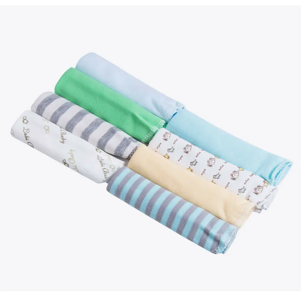 Ensemble de bavoirs pour bébé garçon et fille serviettes de salive nouveauné bandana écharpe de tête 100% coto