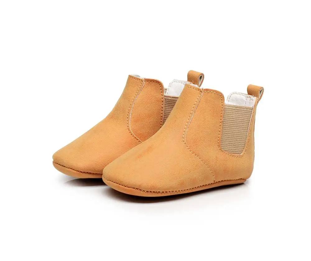 Bottines souples en synthétique pour bébé garçon et fille 024 mois premiers pas bottes de rinçage chaussures p