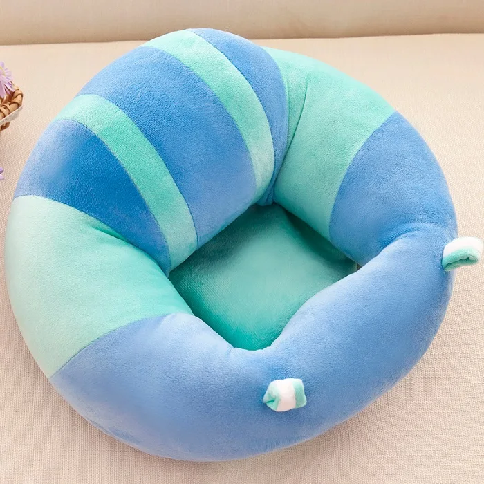 Coussin en coton doux pour bébé design moderne et coloré idéal pour la chambre ou le salon confort et sécurité