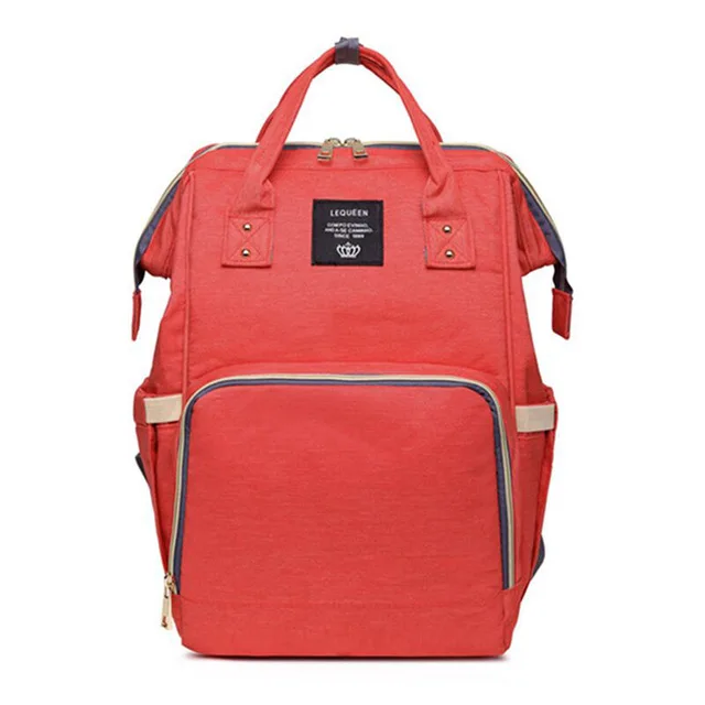 LEQUEEN sac à dos bébé mode sac à langer grande capacité portage bébé pratique sac de soins maternité élégant