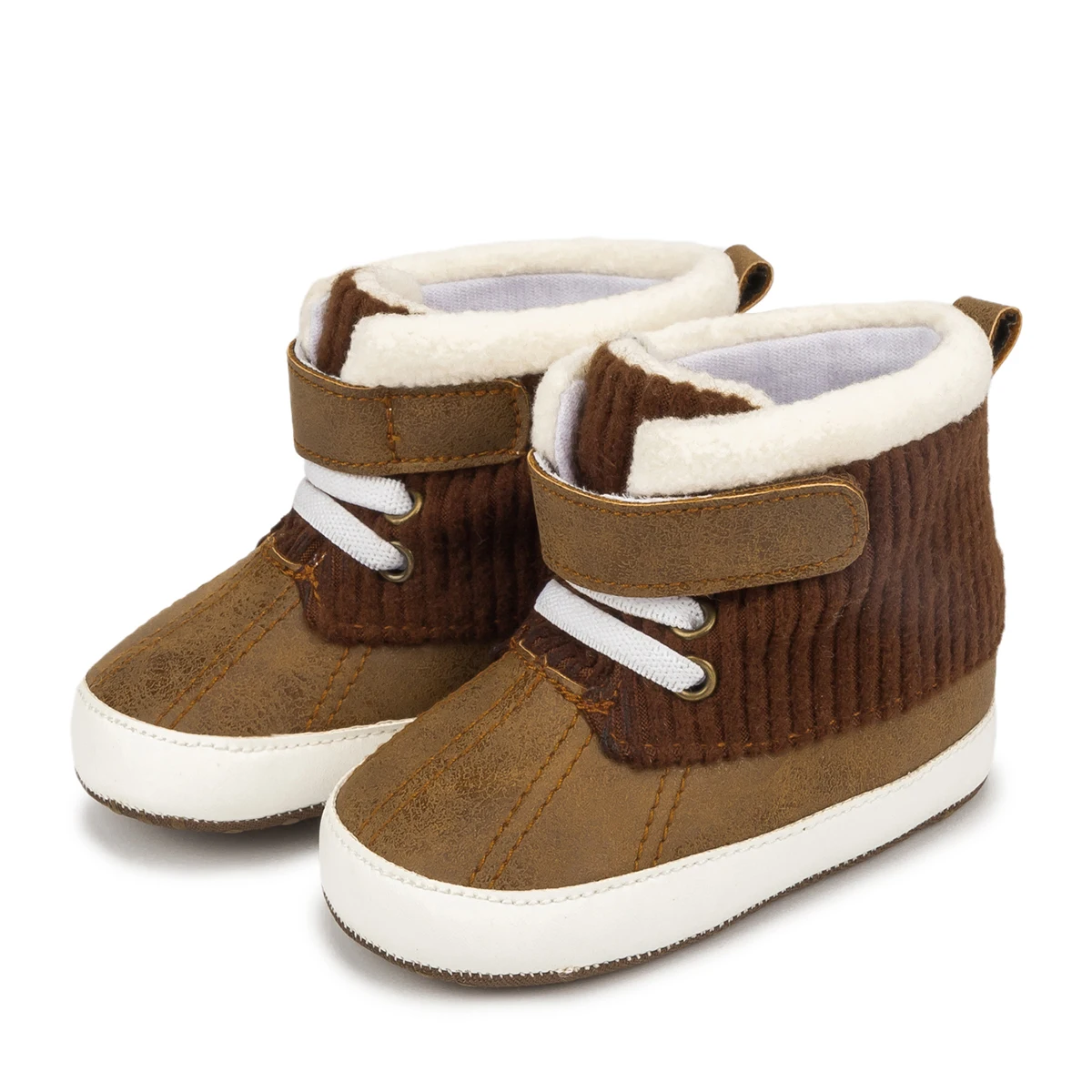 Bottines multicolores pour bébé, chaussures d'hiver pour garçon et