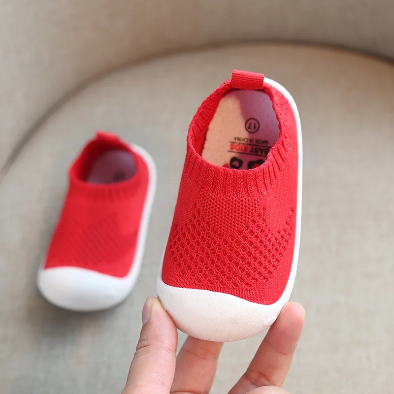 Chaussures Respirantes pour Premiers Pas Enfant Souples Maille