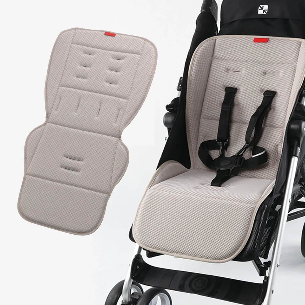 Coussin de siège universel respirant pour poussette accessoire confort bébé 4 saisons polyester 036 mois