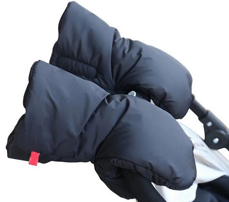 Couvremains d'hiver pour landau gants de poussette en tissu synthétique fourrure polaire accessoires bébé manc
