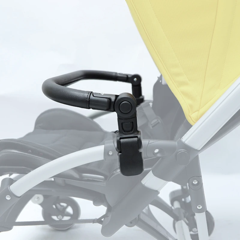 Accessoires poussette Bugaboo Bee5 Bee3 barre parechocs accoudoir cuir portant >20kg compatible poussettes