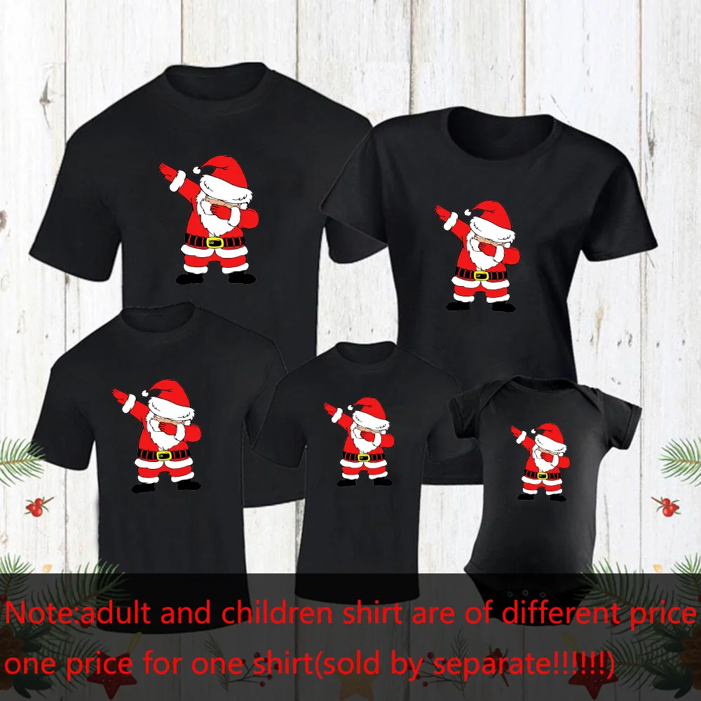 TShirts famille Noël «Joyeux Noël» assortis maman et enfant vêtements coton confort fêtes saisonnières cadeau 