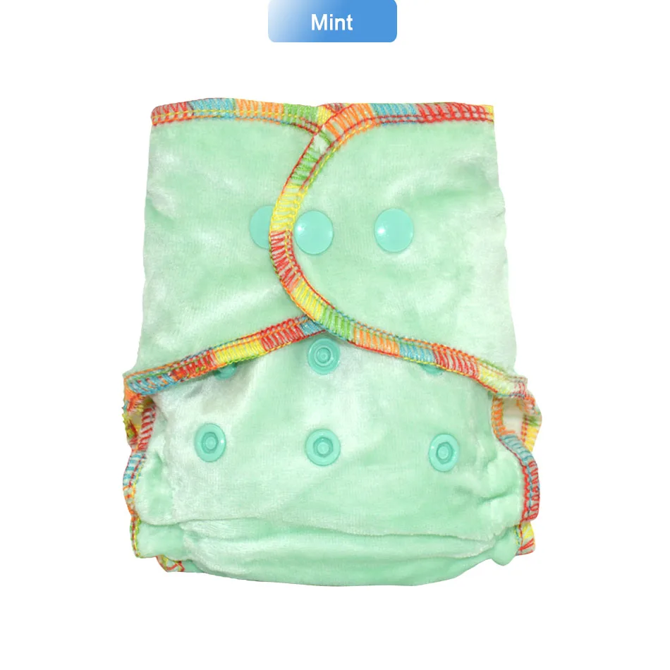 Couchesculottes réutilisables en velours de bambou pour bébé écolos