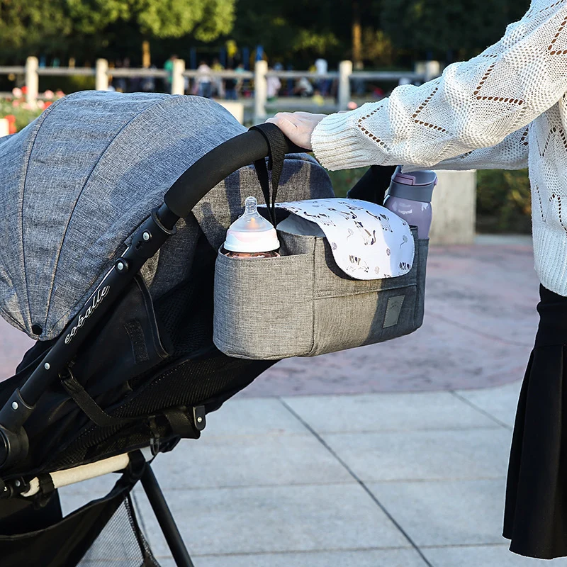 Sac de rangement pour poussette ebattle organizer bébé sac à dos grande capacité portable résistant design mod