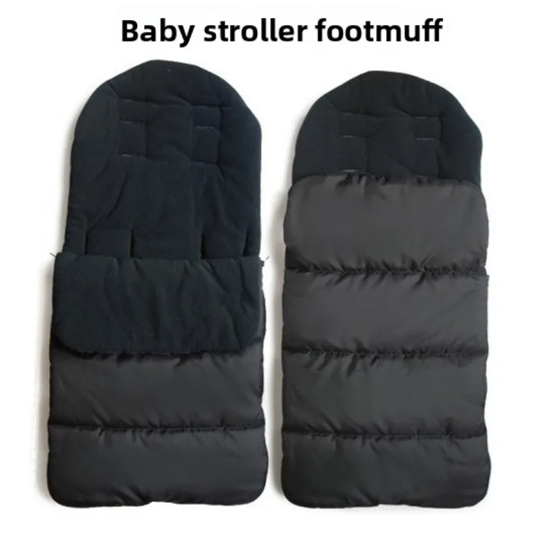 Sac de couchage poussette universel hiver bébé sac chauffant polyester doux design moderne usage extérieur con