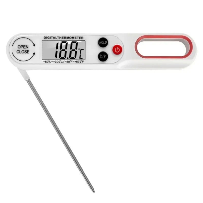 Thermomètre numérique à viande cuisson BBQ liquides écran digital lecture instantanée précise mesure températu