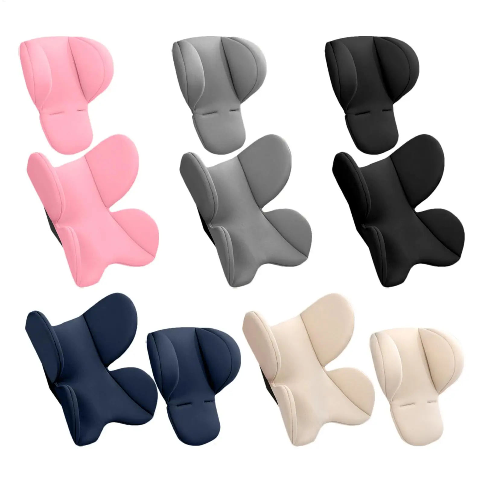 Coussin de soutien dorsal pour poussette bébé confort ergonomique coussin de siège doux accessoire de confort