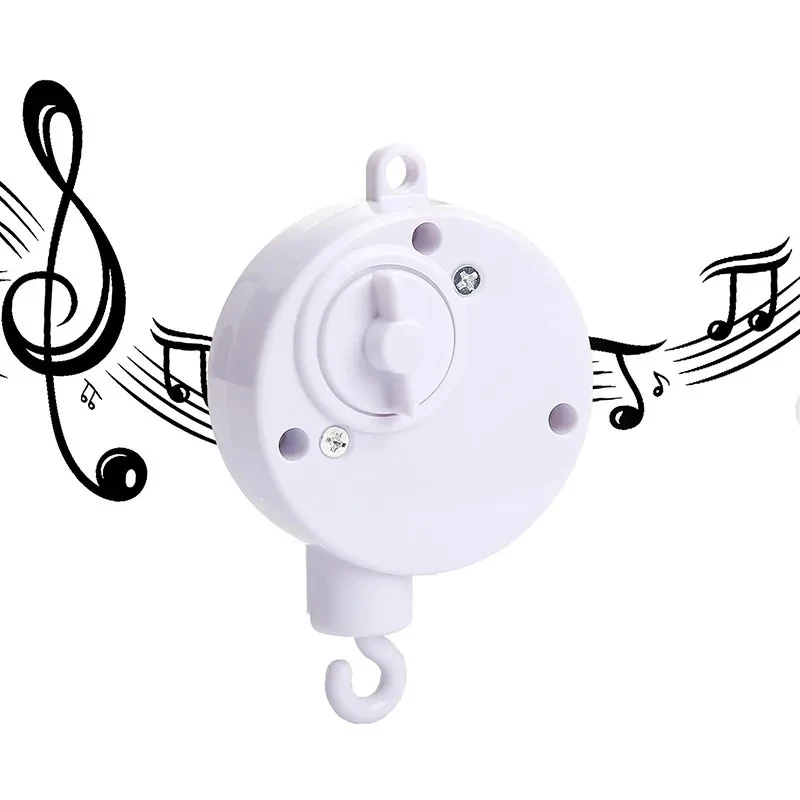 Collier sonore en bois pour bébé jouet musical en peluche accessoire de nursery développement sensoriel 012 mo