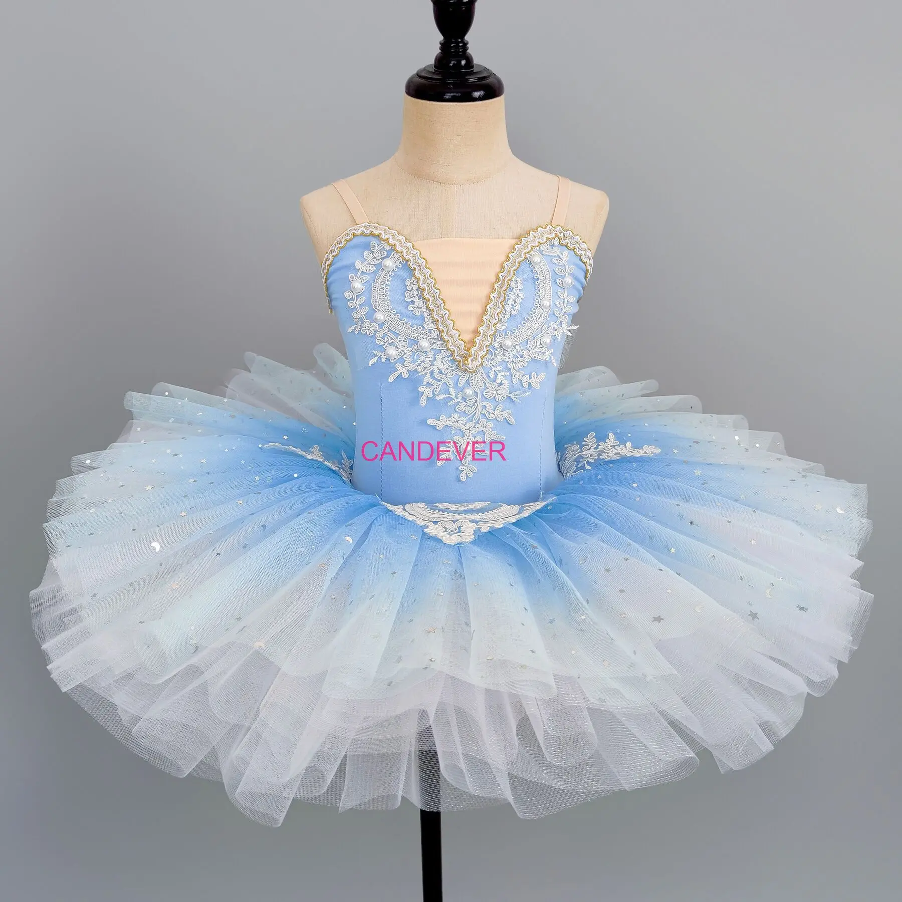 Costume de ballerine princesse pour enfants, robe à fleurs à