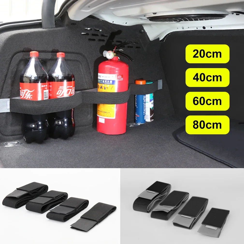 Organisateur Coffre Voiture Bébé Sac Rangement Bande Magique Sangles
