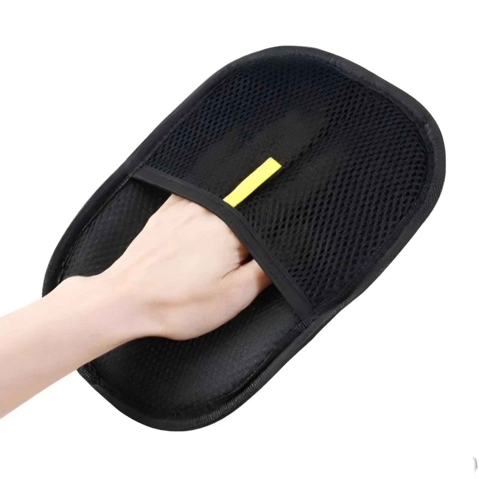 Gant de nettoyage en mesh réutilisable multisurfaces antidérapant main