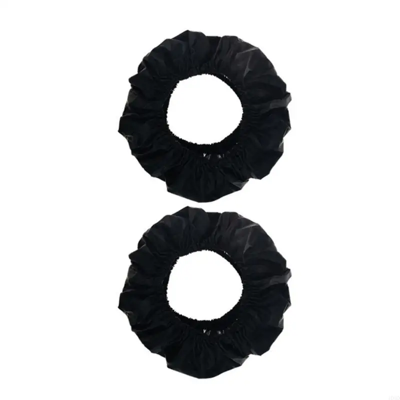 2PCS Baby Brooches Cover Wheel Ferproping Woelchair Tire Protectors Presschair Pram Wheel Protections Case Oxf