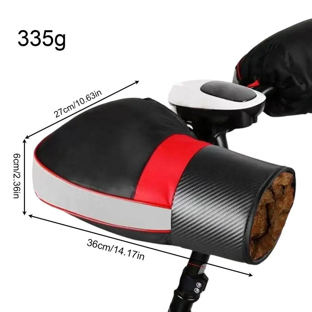 Manchons de guidon moto accessoires chauds scooter mitaines coupevent pour cyclistes adultes usage extérieur h