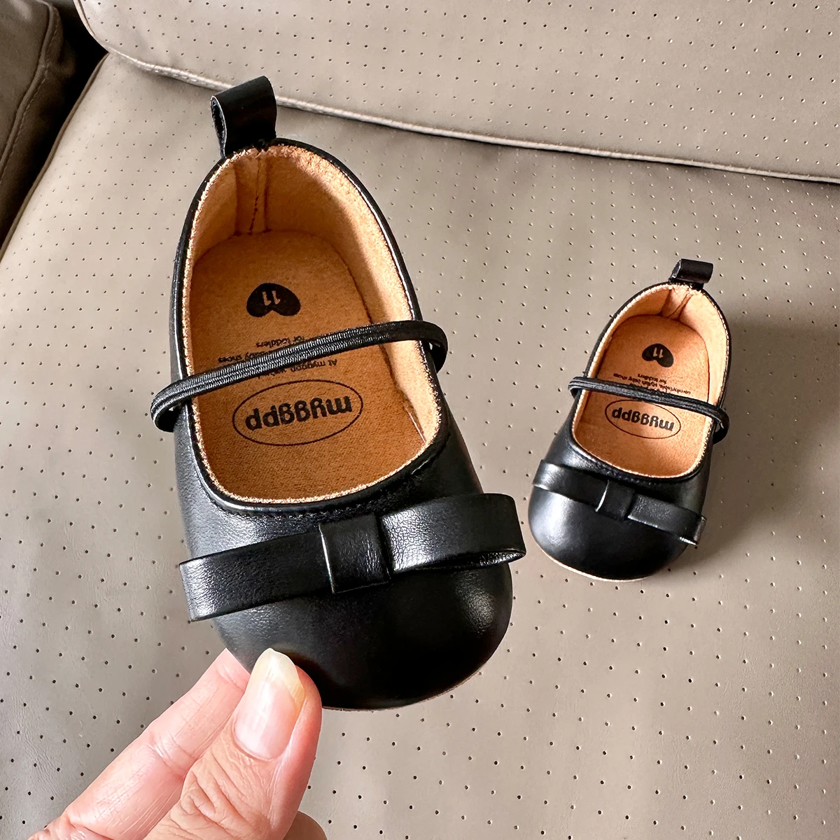 Chaussures bébé myggsp ballerines cuir synthétique fille élégance confort premiers pas antiglisse occasion spé