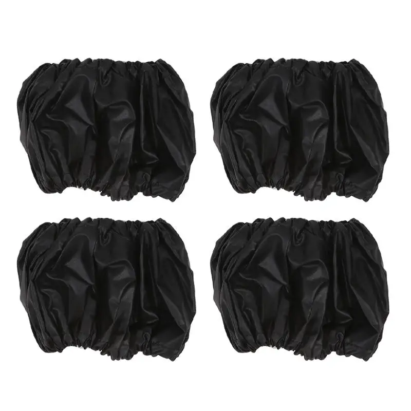 4 pièces couverture de roue poussette antipoussière protection infantile satin maternelle hygiène bébé 02 ans