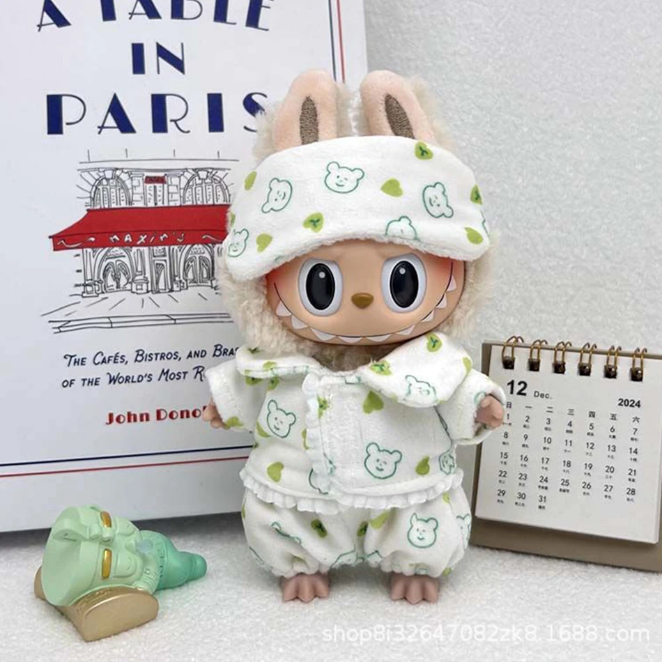 Labubu bébé oreiller sac de couchage pyjama bandeau 10 cm coton doux et sécuritaire accessoire mignon pour enf