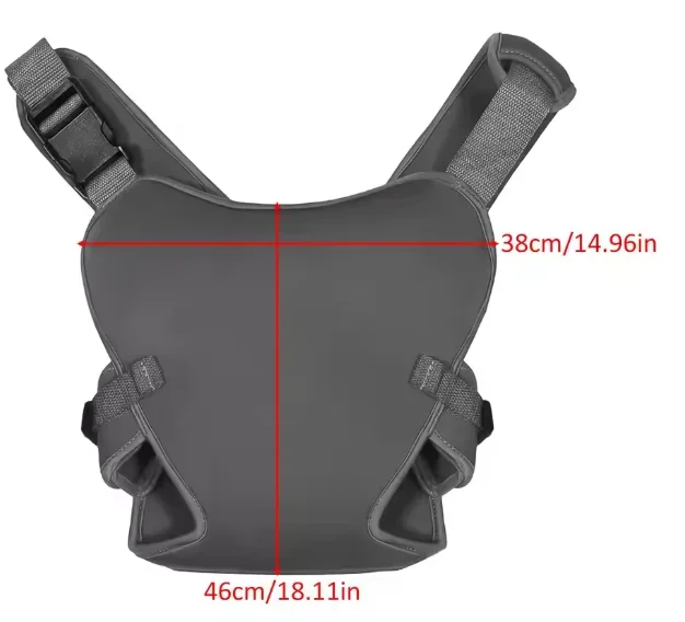 Portebébé ergonomique confortable pour bébé sangles réglables matelas rembourré style moderne portage sécurisé