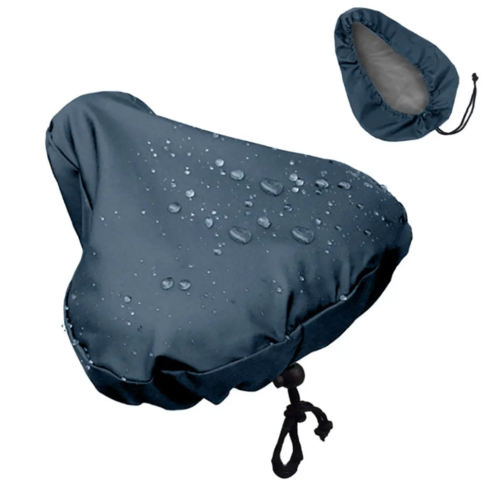 Housse protection siège vélo imperméable antipoussière coussin protecteur Dark Blue
