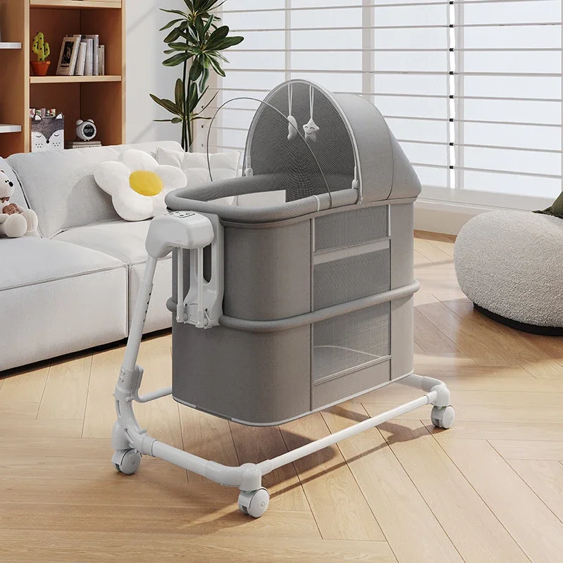 Berceau portable multifonctionnel pour bébé couffin de luxe pour nouveauné suspension jouets design moderne po
