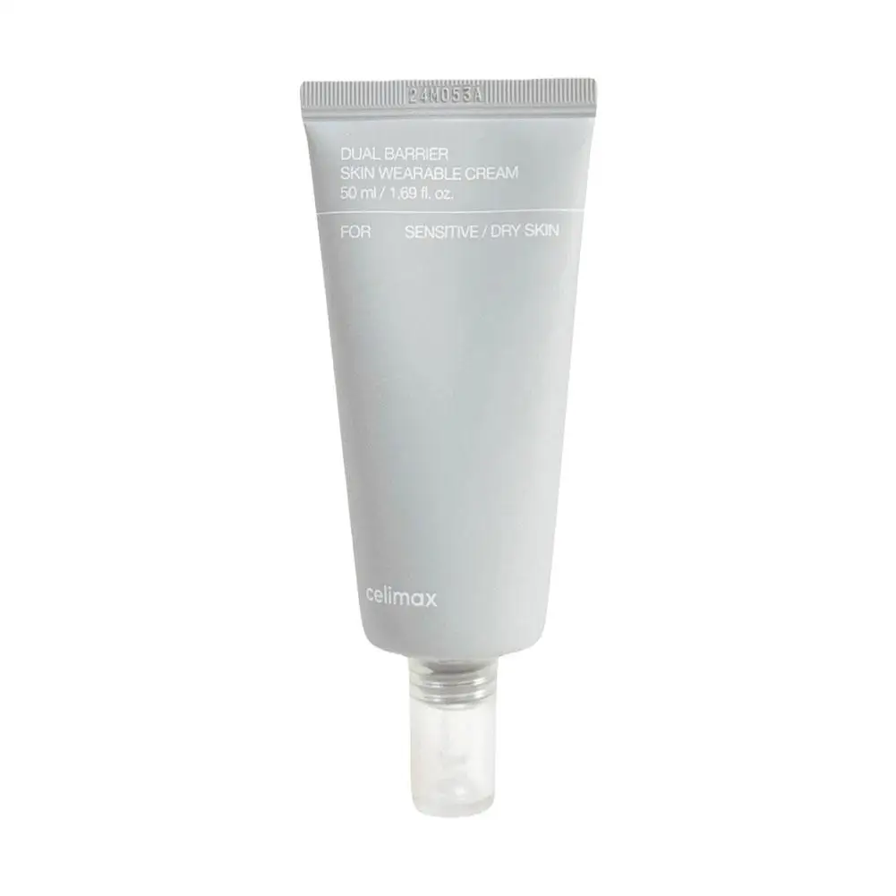 Crème hydratante pour bébé à double barrière Celmax 50ml soin visage pour peaux sensibles sèches apaisante et 