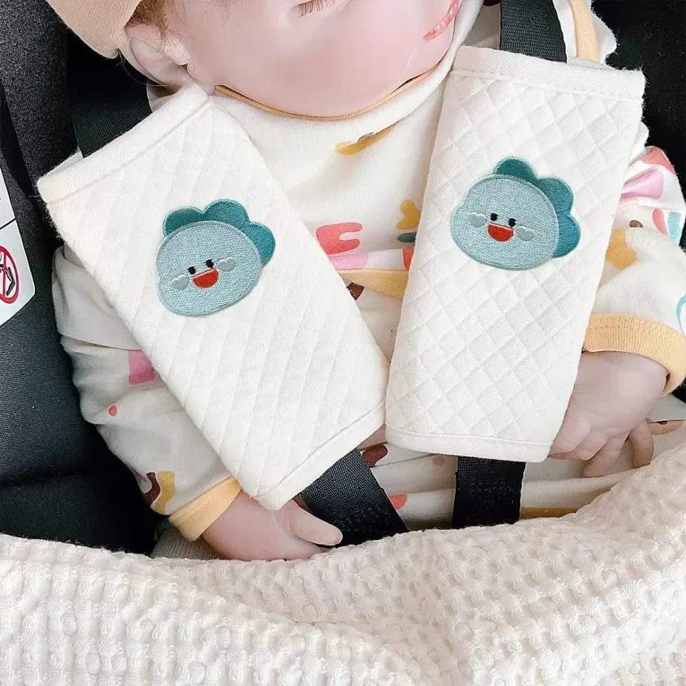 Accessoire de sécurité pour bébé housse de sangle antiétranglement protection de poitrine coussin de siège voi