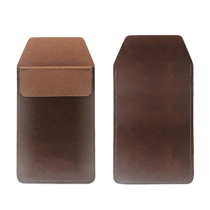 Coque téléphone portable en cuir PU housse étui protection style minimaliste élégant qualité premium durable