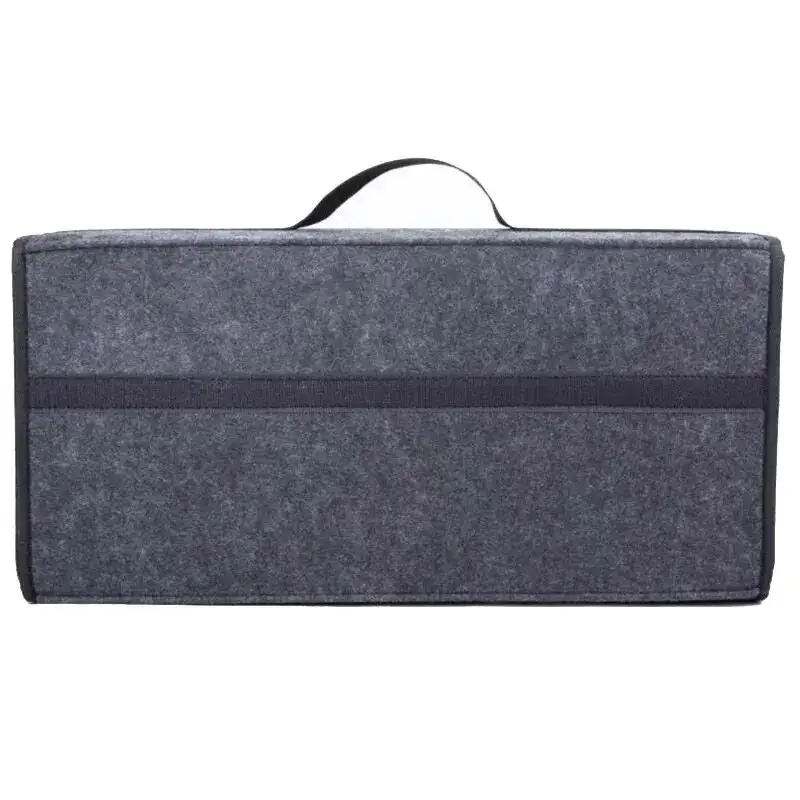Sac de rangement voiture bébé organisateur coffre antidérapant sac de démarrage housse de rangement en feutre 