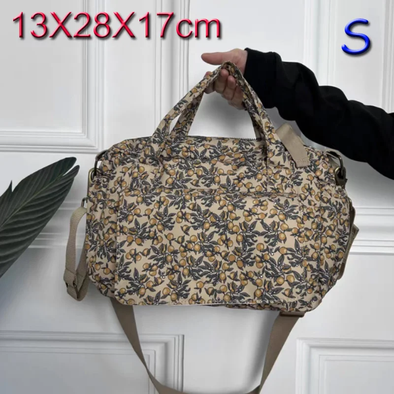 Sac à main imprimé floral pour bébé grande capacité portage pratique sacs à dos accessoires maternité voyage é