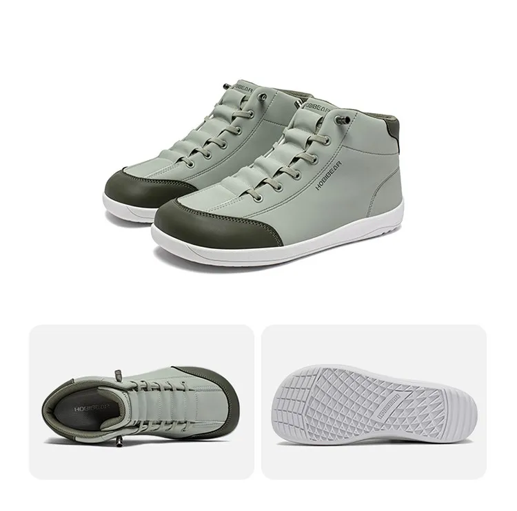 HOBIBEAR chaussures mihautes antidérapantes confortables style urbain