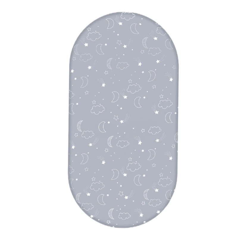 Draphousse bébé berceau motif nuage lune étoile doux respirant 01 ans