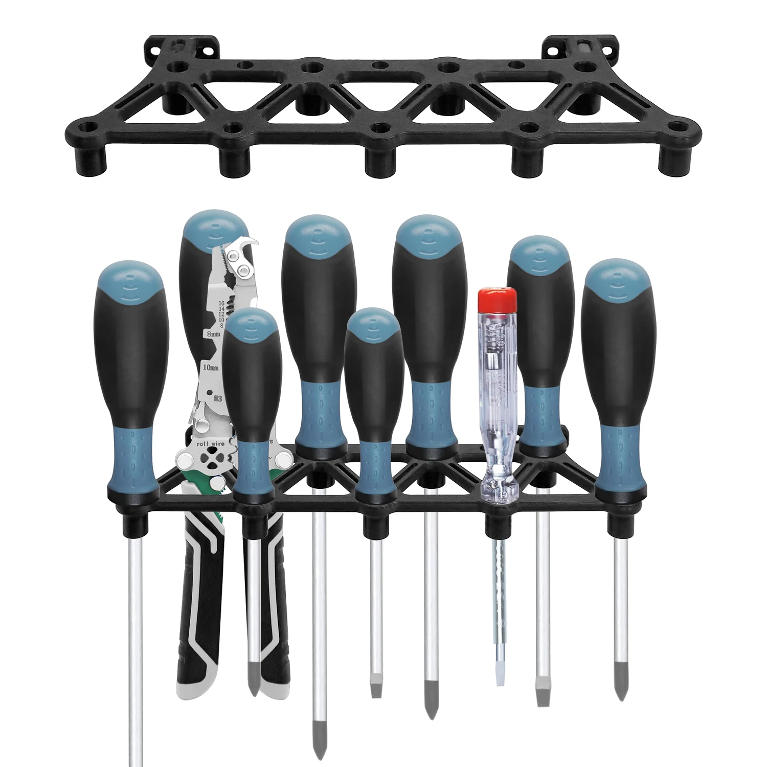 Organisateur mural de tournevis multifonction pour atelier garage maison rangement compact et pratique outils 