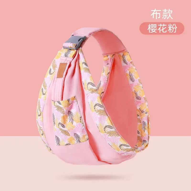 Sangle kangourou légère pour bébé écharpe respirante ronde idéale pour nouveauné portage mains libres motif fl